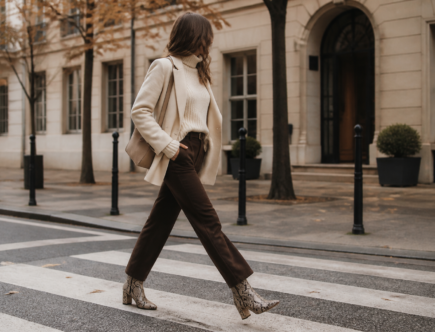 Lara Gessler w kozakach serpent boots. Dla kogo jest ten jesienny trend? - grafika 1
