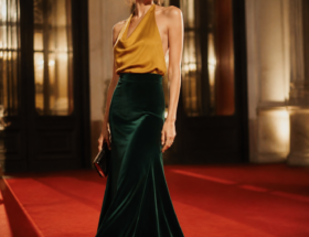 Małgorzata Rozenek-Majdan na premierze Lalki. Jak skopiować jej welurowy look bez fortuny? - grafika 1